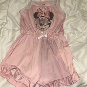 Disney Pink Kids Matching Set with Minnie Mouse